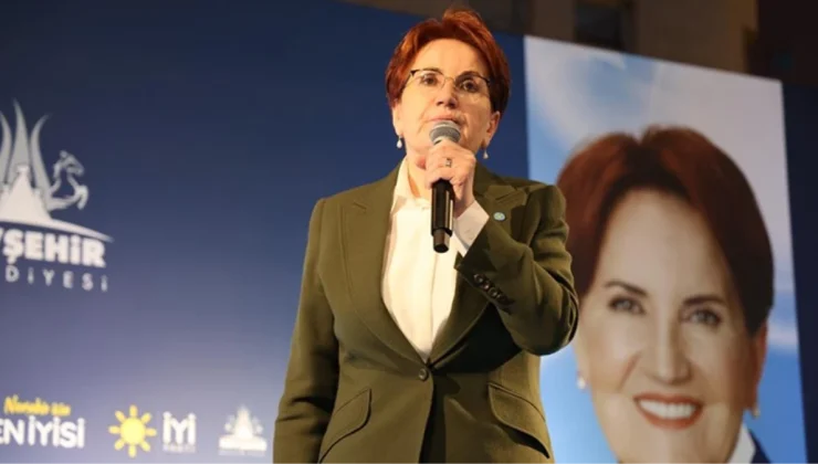 İYİ Parti lideri Akşener: Seçilmesine vesile olduğumuz kişilerin hırsız olduklarını anladık