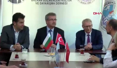 Bulgaristan Değişime Devam Partisi Eş Başkanı ve eski Başbakan Bursa’da ziyaretlerde bulundu