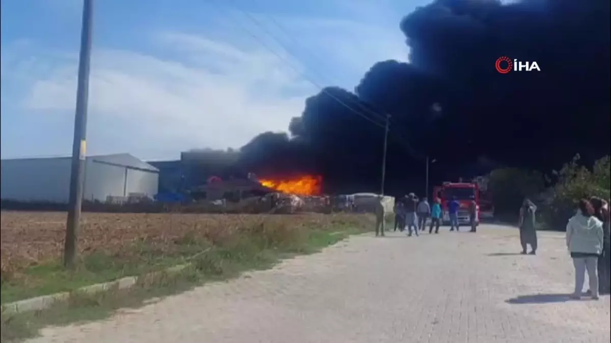 Kapaklı’daki Yangın Kontrol Altında