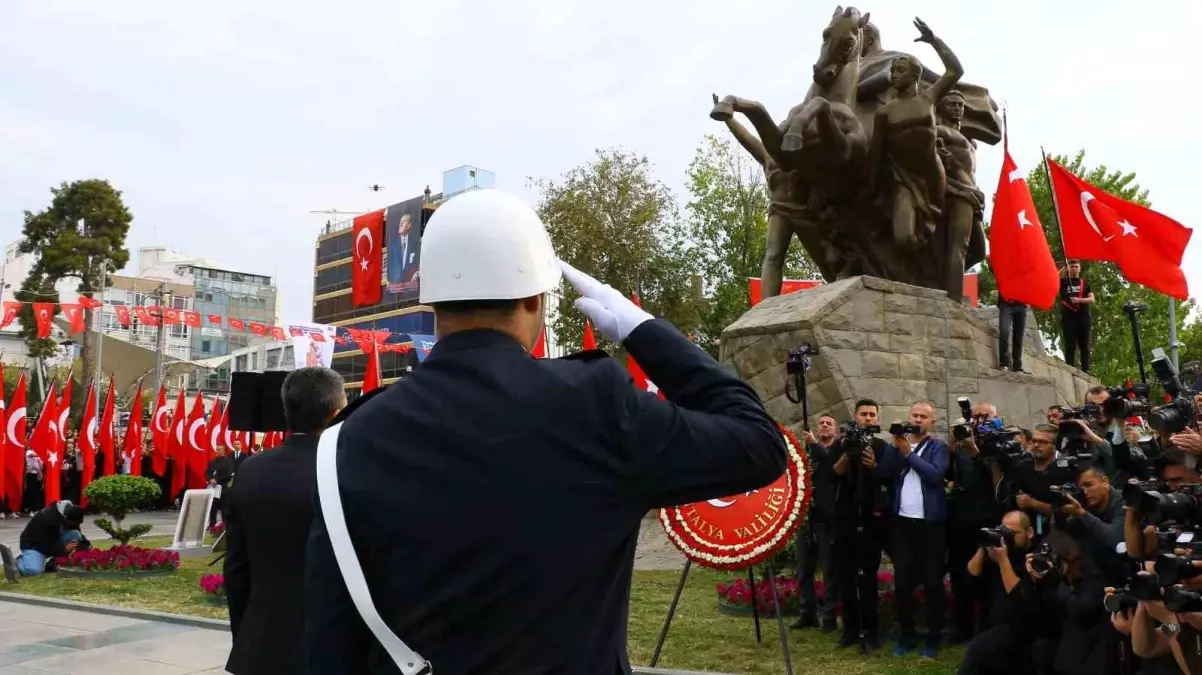 Atatürk, 86. Ölüm Yıldönümünde Antalya’da Anıldı