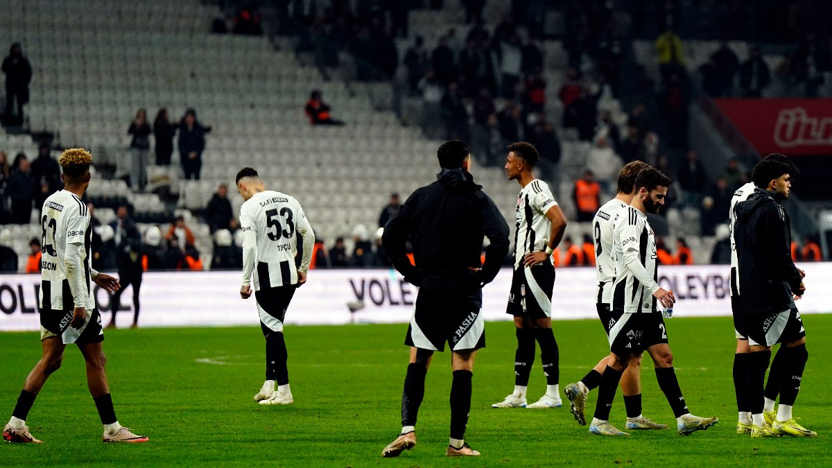 Beşiktaş’tan kötü istatistik! Son 8 maçta sadece 1 galibiyet